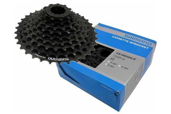 Кассета Shimano HG200, на 9 скоростей, 11-36